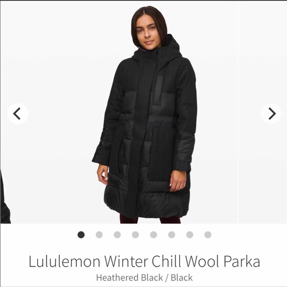 lululemon athletica Jackets & Blazers - Lululemon Winter Chill Wool Parka